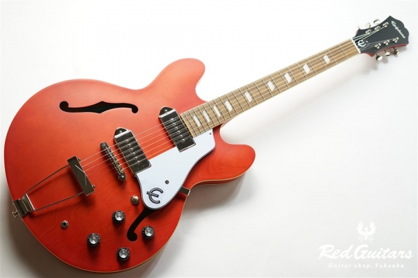 Epiphone Casino Worn - Worn Sunrise Orange | Red Guitars Online Store